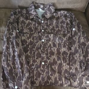Kids Brown Button Down Shirt